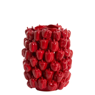 Afbeelding van Light &amp; Living Vaas BELLPEPPER 35x33x47cm Rood