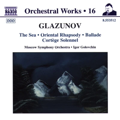 Afbeelding van Moscow Symphony Orchestra, Igor Golovchin Glazunov: Orchestral Works 16 (CD)