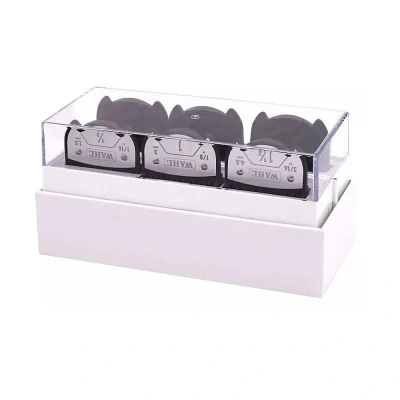 Afbeelding van Wahl Opbergbox met 6 Magnetische Premium Opzetkammen