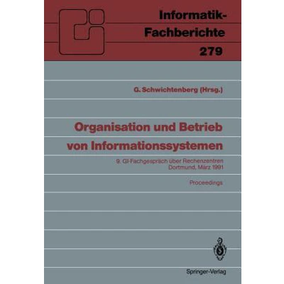 Afbeelding van Organisation Und Betrieb Von Informationssystemen