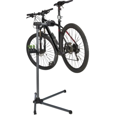 Afbeelding van Relaxdays fiets montagestandaard verstelbaar fietsstandaard tot 30 kg zilver