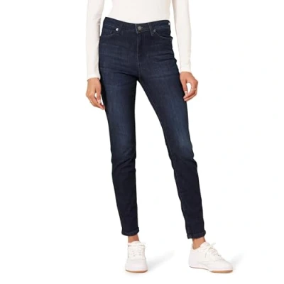 Image de Amazon Essentials Jean moulant pour femmes, délavé foncé, taille 20