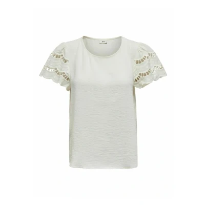 Afbeelding van JDY Blouse, Dames, Maat: Small, Cloud dancer