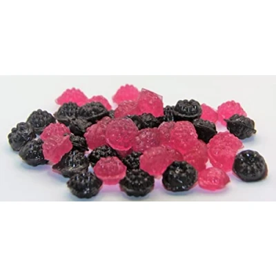 Afbeelding van 1 kg frambozen &amp; bramen snoep zonder suiker