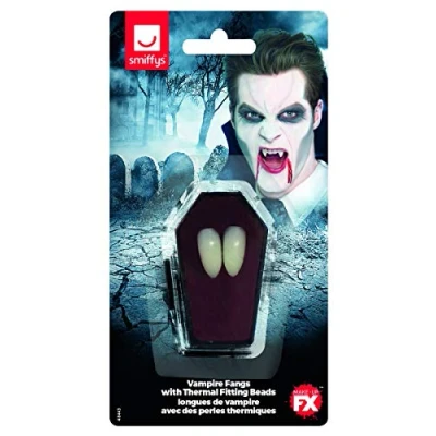 Afbeelding van Smiffys Vampire Fangs Vampiertanden Wit