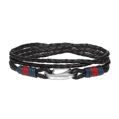 Afbeelding van Tommy Hilfiger Jewelry armband voor heren van leer zwart 2700534