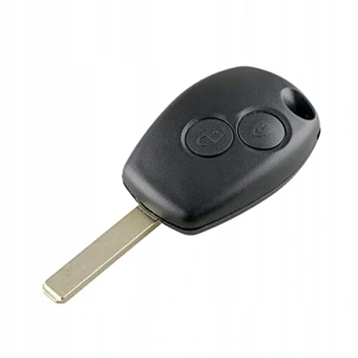 Afbeelding van AWPARTS Autosleutelbehuizing Sleutelhoes voor afstandsbediening Autosleutelhoes compatibel met Dacia DOKKER, Duster, Renault Clio 3
