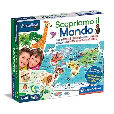 Afbeelding van Clementoni Sapientino Più 16597 bordspel Quiz