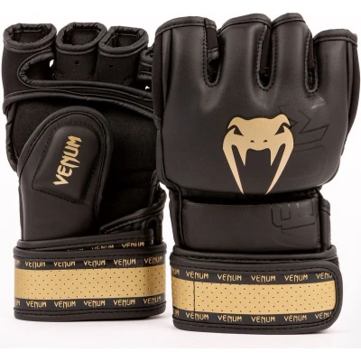 Afbeelding van Venum Impact 2.0 MMA Handschoenen Skintex Zwart Goud