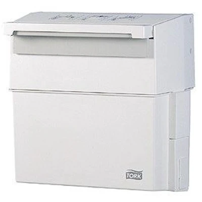 Afbeelding van Tork Afvalbak Kunststof Wit 13 liter Compact Box