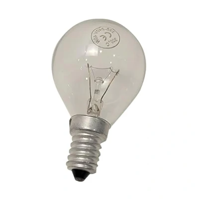 Afbeelding van jpshop Fischer E14 ovenlamp, 40 W, 230 V, diameter 45 x 78 mm