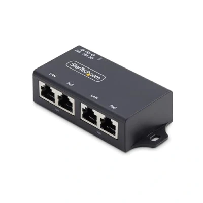 Afbeelding van StarTech.com AF221CE PoE injector adapter &amp; Gigabit Ethernet, Fast Ethernet