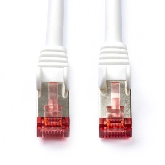 Afbeelding van Netwerkkabel Cat6 S/FTP 1 meter (100% koper, LSZH, Wit)