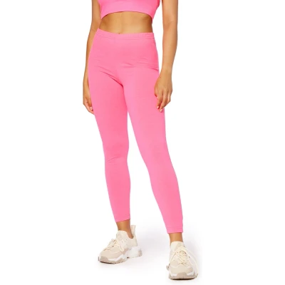 Afbeelding van Bellivalini Dames Leggings Neon Vrijetijdsbroek Lange Polyester BLV BLV50 294 LE Roze L