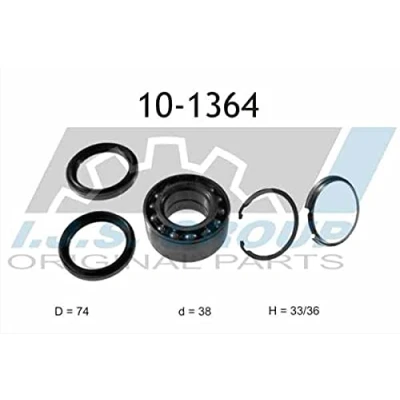 Afbeelding van IJS GROUP 10 1364 Wiellagerset 74mm
