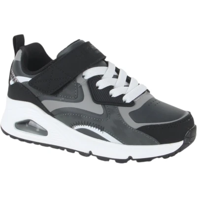 Afbeelding van Skechers Uno Gen1 Color Rays Sneakers Jongens Grijs