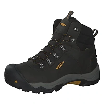 Afbeelding van Keen Revel III Outdoorschoenen, Heren, Maat: 44, Magnet/tawny olive Leer en textiel
