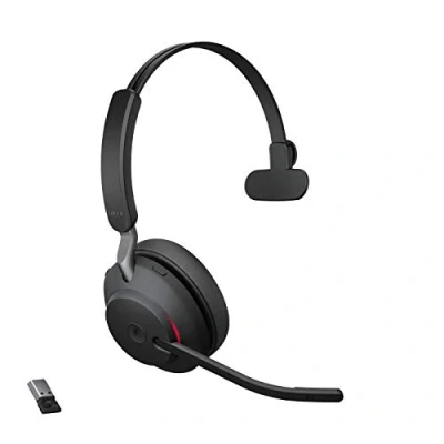 Afbeelding van Jabra Evolve2 65 Bluetooth headset Mono Noise Cancelling microfoon