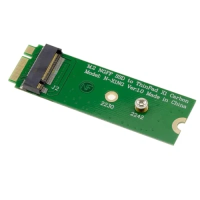 Image de Adaptateur M2 (M.2 NGFF) vers Lenovo Carbon X1 Pour adapter un SSD NGFF sur