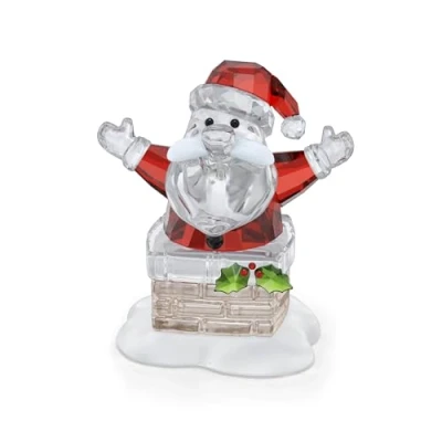 Afbeelding van Swarovski Holiday Cheers Kerstman en Schoorsteen 5701507