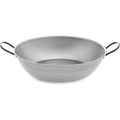 Afbeelding van Diepe Pan met Handvat Vaello Gepolijst Staal (Ø 30 cm)