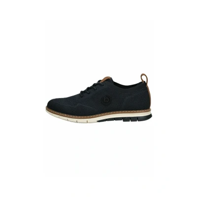 Afbeelding van bugatti Sneakers laag Dark blue, Heren, Maat: 41, blue Textiel