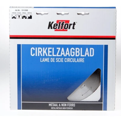 Afbeelding van Kelfort Cirkelzaagblad hardmetaal 80 tanden TF(NEG) diameter 250 x 3.1 30mm