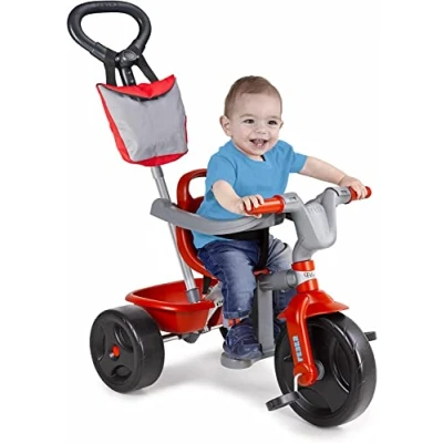 Afbeelding van FEBER Evo Trike driewieler 3 in 1 voor kinderen van tot jaar, rood (Famosa 800010946)