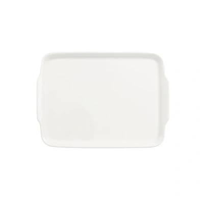 Afbeelding van Villeroy &amp; Boch Royal Dienblad Van Porselein 17 X 24 Cm Gebroken Wit
