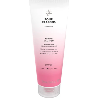 Afbeelding van Four Reasons Toning Shampoo Rose 250ml