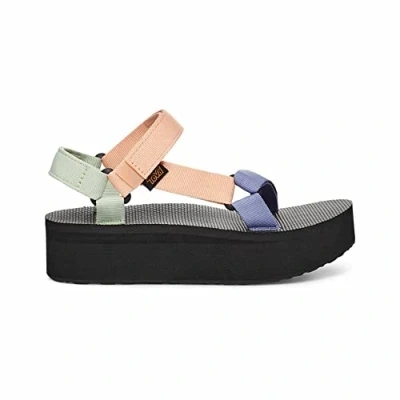 Afbeelding van Teva Flatform Universal Womens Outdoorsandalen multicoloured, Dames, Maat: 41, Multi coloured Textiel