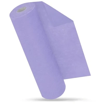 Afbeelding van MODERNO Tafelloper van vlies, paars, tafelloper, modern, feestdecoratie voor verjaardag, bruiloft, 30 cm x 25 m