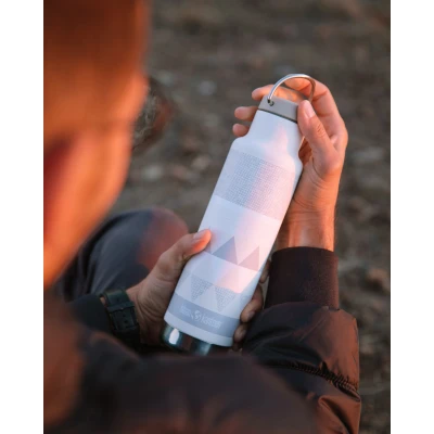 Afbeelding van Klean Kanteen Thermosfles Classic 592 ml lichte ruiten