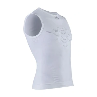 Afbeelding van X BIONIC Energizer 4.0 Light Singlet T shirt voor heren, Arctic White/Dolomite Grijs