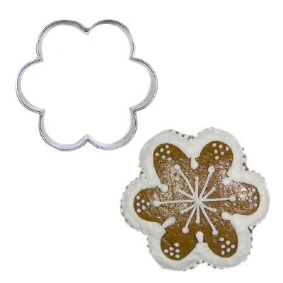 Afbeelding van BrandNewCake Uitsteker Bloem RVS 5cm