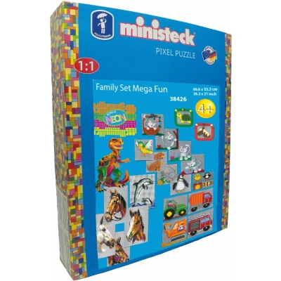 Afbeelding van Ministeck Family Set Mega Fun XXL Doos 4000 stukjes