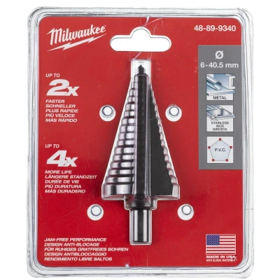 Afbeelding van MILWAUKEE 48899340 stappenboor 6 40,5 mm