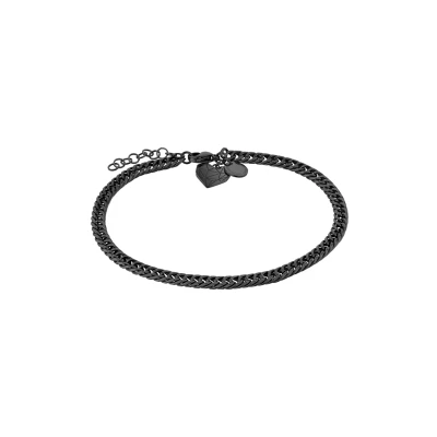 Afbeelding van Liebeskind Berlin Broken Heart Enkelbandjes, Dames, Maat: One Size, Schwarz