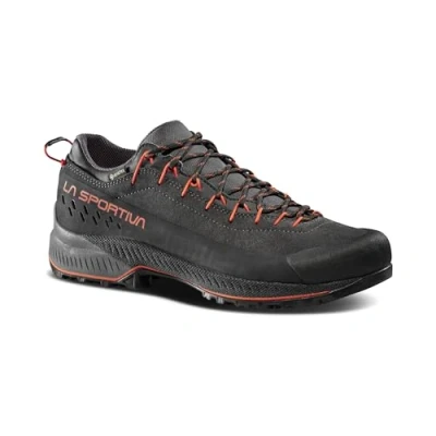 Afbeelding van La Sportiva TX4 EVO GTX Outdoorschoenen, Heren, Maat: 43, Carbon/cherry tomato Leer/ synthetisch