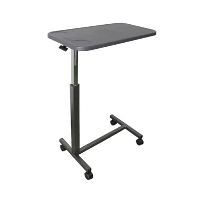 Afbeelding van PEPE Bedtafel met medische wielen, Ziekenhuistafel, verstelbaar, eettafel in bed, tafel voor gehandicapten, maaltijddienblad, medisch bed