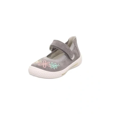 Afbeelding van Superfit Ballerina&#039;s met enkelbandjes voor kinderen, Maat: 27, Hellgrau Textiel/ synthetisch
