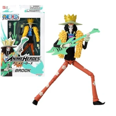 Afbeelding van Anime Heroes figuur Bandai One Piece Brook 17 cm