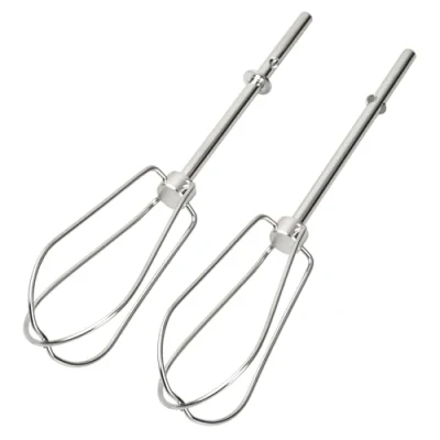 Afbeelding van Chstarina 2 stuks roestvrijstalen reservemixer voor eiermixer, 18,5 cm elektrische mengonderdelen, handturbokloppers, keukenmixer accessoires het mengen van