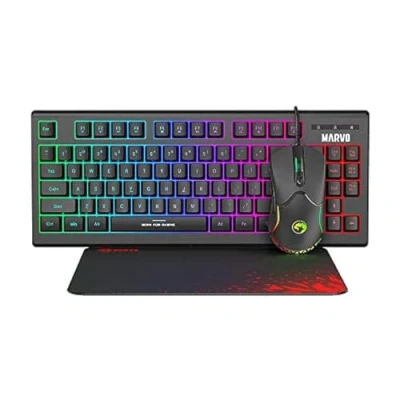 Afbeelding van Marvo 3 in 1 gaming combo LOOT 30 keyboard muis muismat