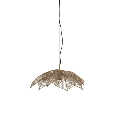Afbeelding van Light &amp; Living Hanglamp Pavas 54x54x24.5 Bruin