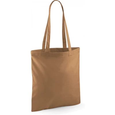 Afbeelding van Tas One Size Westford Mill Caramel 100% Katoen