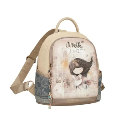 Afbeelding van Anekke Vrije tijd Rugzak Memories Backpack Multicolor Beige