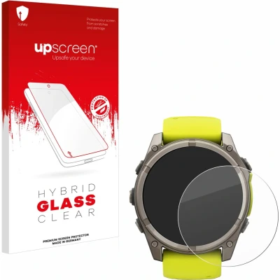 Afbeelding van upscreen Screenprotector voor Garmin Fenix 8 Solar (51 mm) Folie Beschermfolie Beschermglas transparant