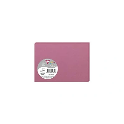 Image de Paquet de 25 cartes simples Pollen 110x155mm Rose Hortensia 210g