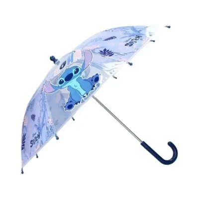 Afbeelding van Meisjes Levering Week 19! Stitch Paraplu Blauw/Navy
